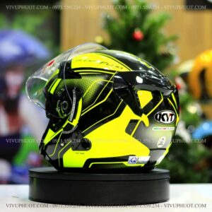 Mũ 3/4 KYT Venom Superfluo