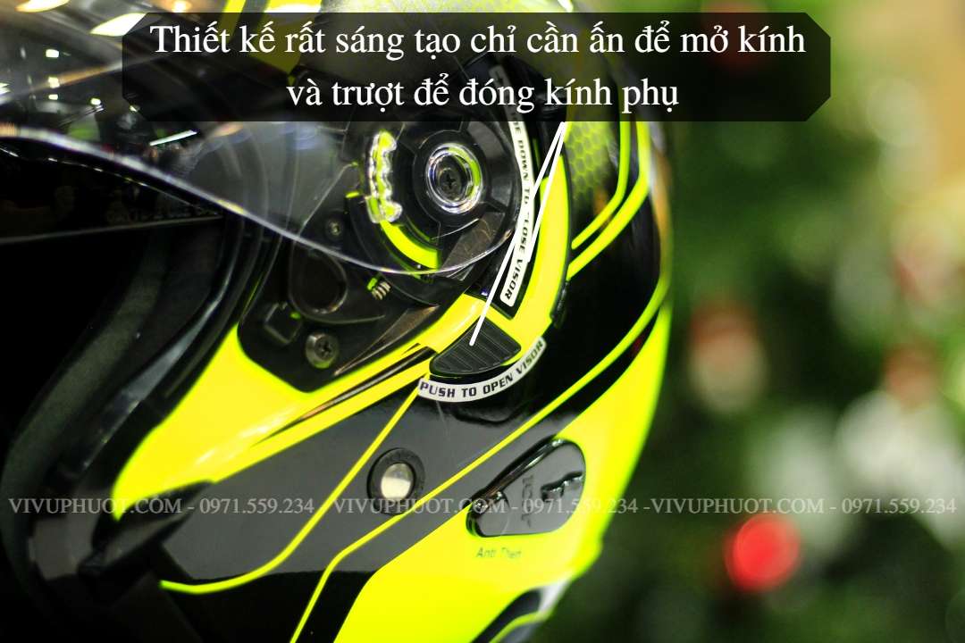 Mũ 3/4 KYT Venom Superfluo