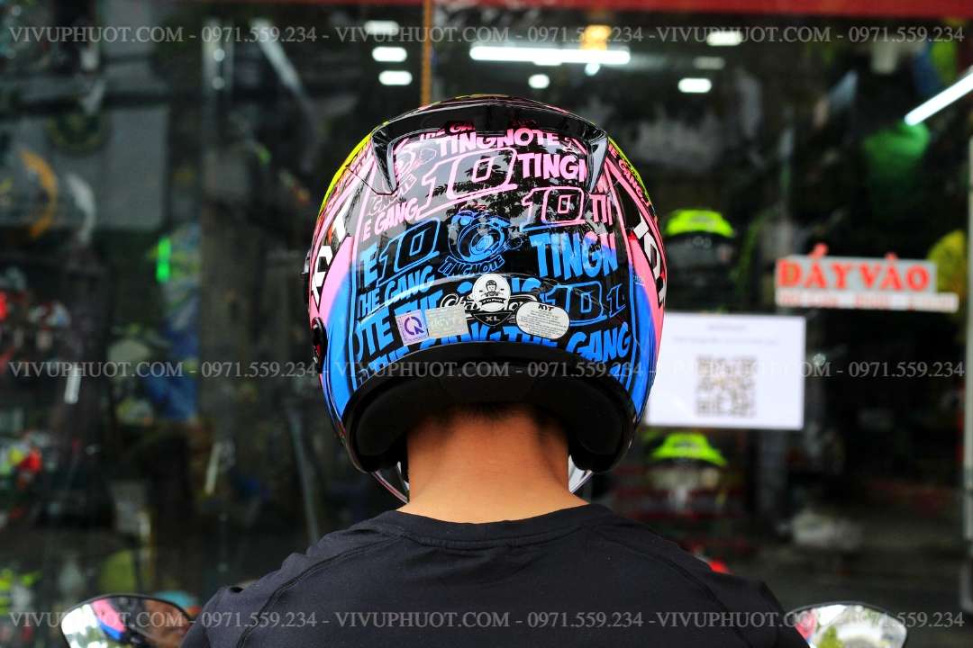 Mũ 3/4 KYT Venom Thitipong