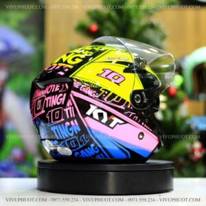 Mũ 3/4 KYT Venom Thitipong