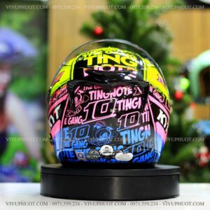 Mũ 3/4 KYT Venom Thitipong