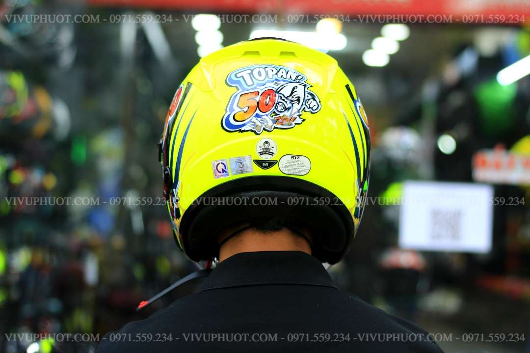 Mũ 3/4 KYT Venom Toppan