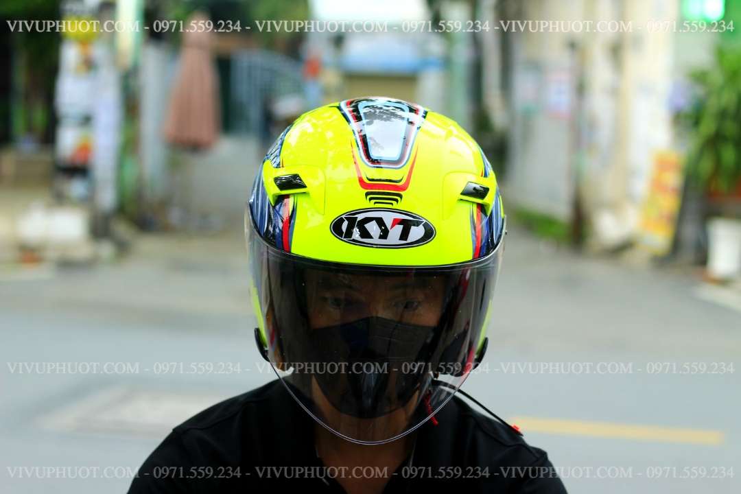 Mũ 3/4 KYT Venom Toppan