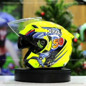Mũ 3/4 KYT Venom Toppan