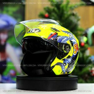 Mũ 3/4 KYT Venom Toppan