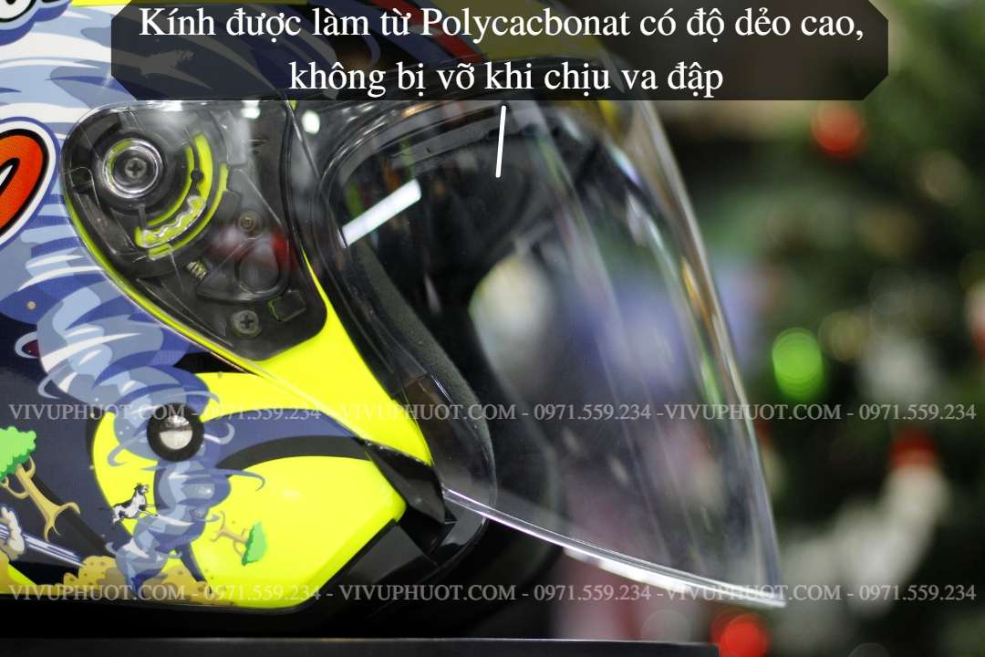 Mũ 3/4 KYT Venom Toppan