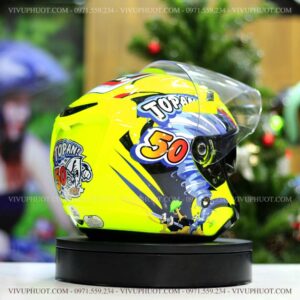 Mũ 3/4 KYT Venom Toppan