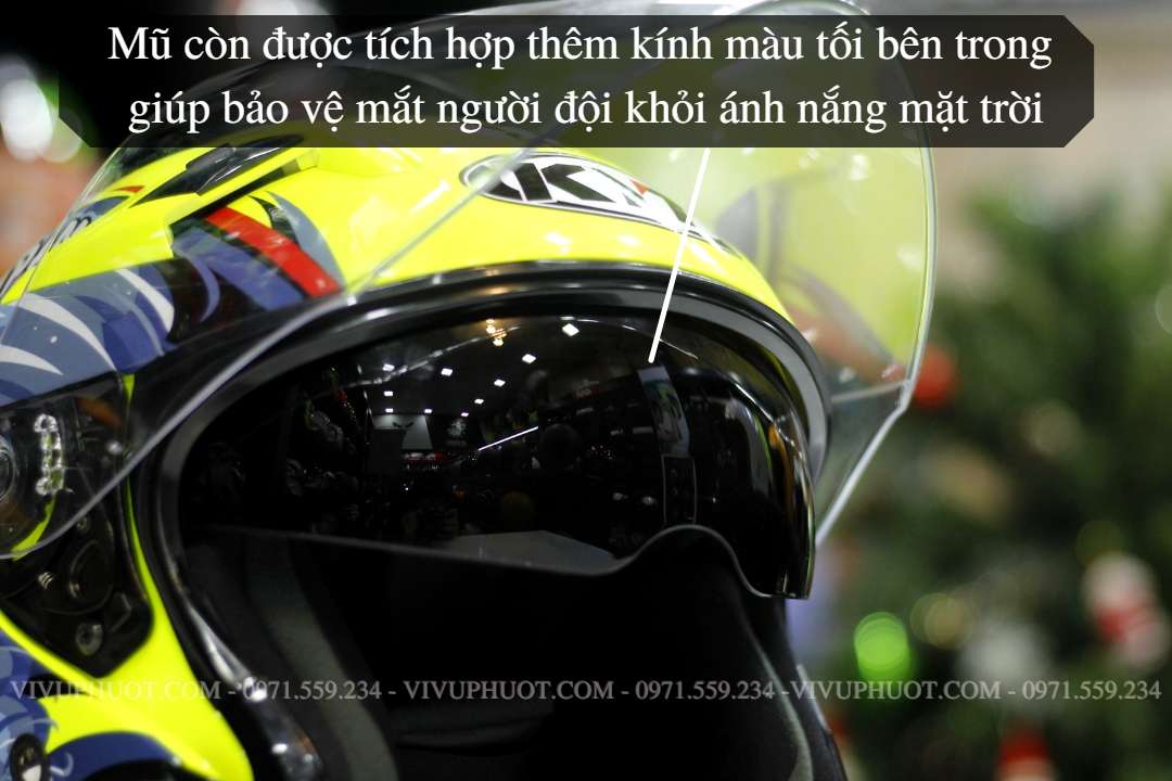 Mũ 3/4 KYT Venom Toppan