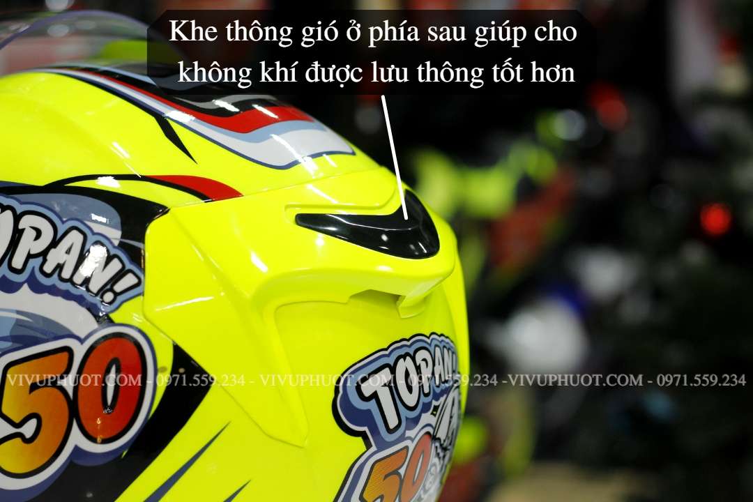 Mũ 3/4 KYT Venom Toppan