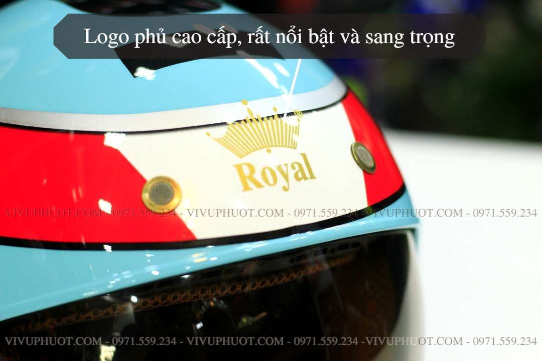 Mũ 3/4 Royal M139 Leopard