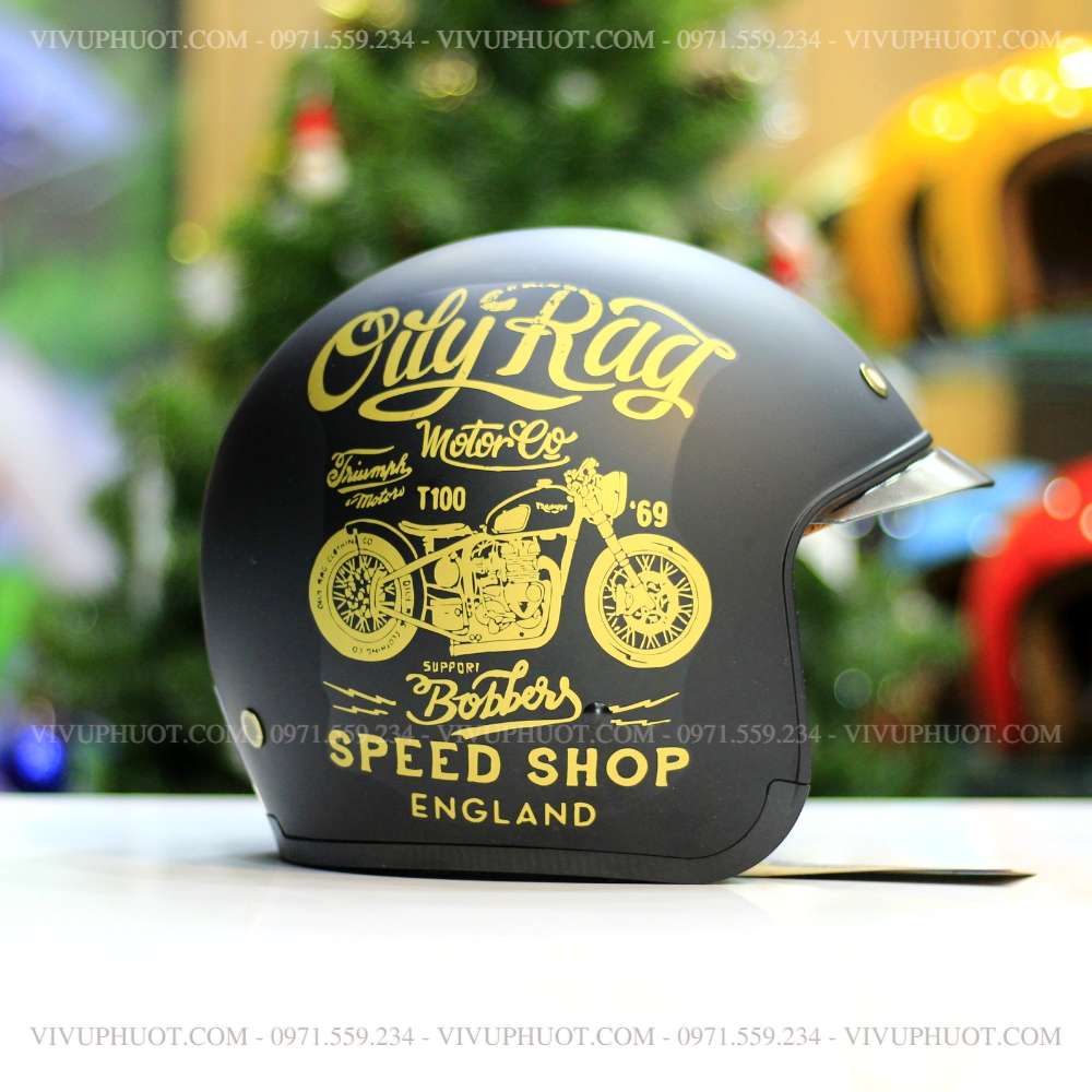 mu-bao-hiem-3-4-royal-m139-v5-đen-21 Mũ 3/4 Royal M139 V5 Đen