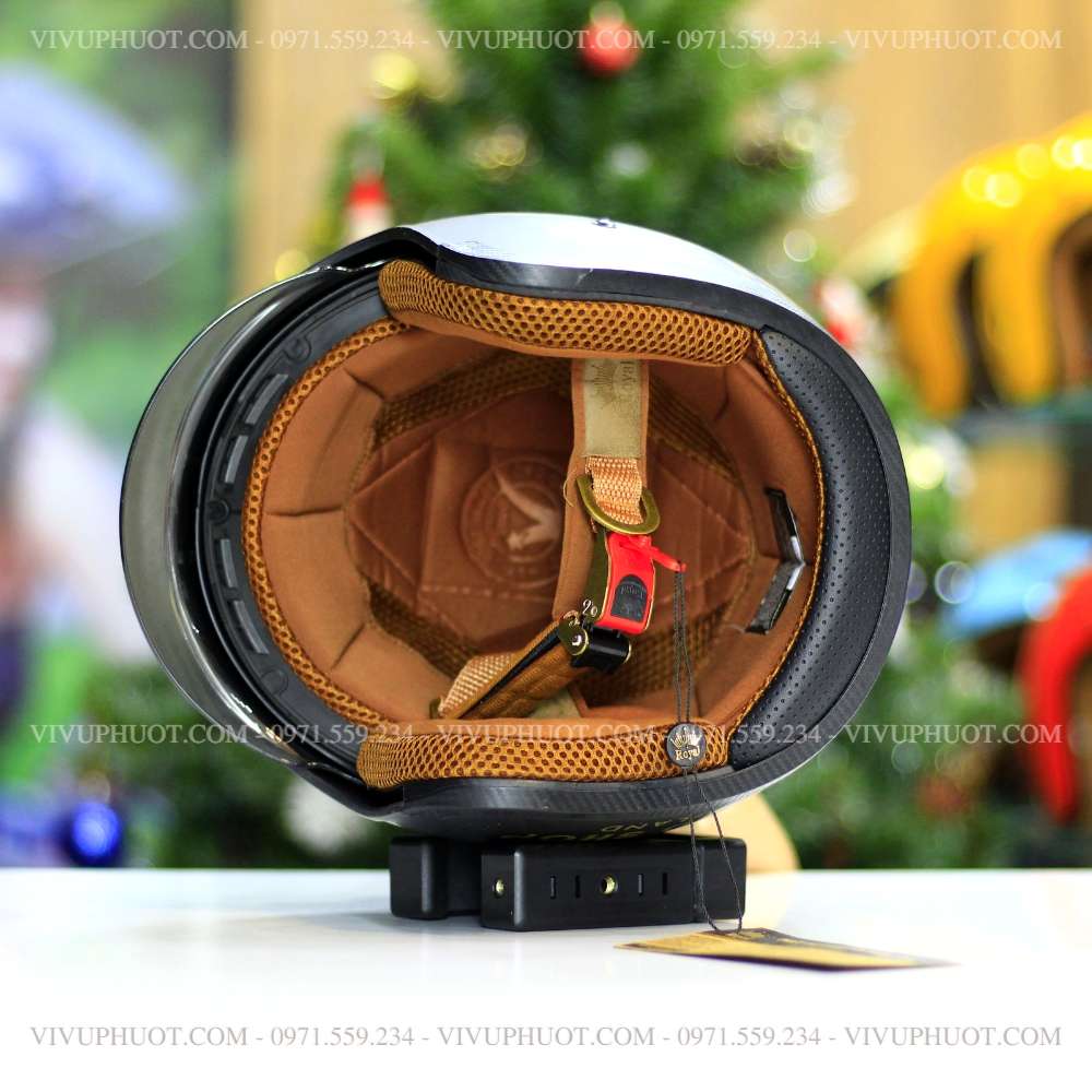 mu-bao-hiem-3-4-royal-m139-v5-đen-24 Mũ 3/4 Royal M139 V5 Đen