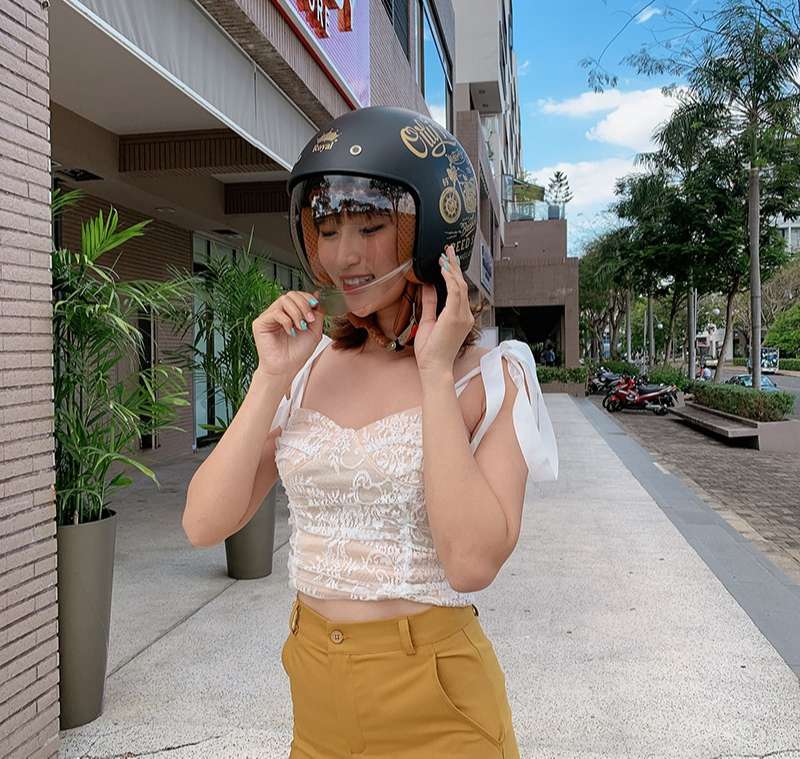 Mũ 3/4 Royal M139 V5 Đen