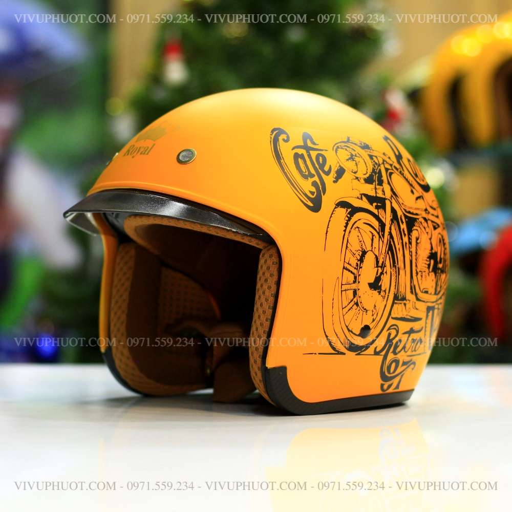 mu-bao-hiem-3-4-royal-m139-v7-nham-18' Mũ 3/4 Royal M139 V7 Nhám