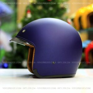 Mũ 3/4 Royal M139 Xanh Mực