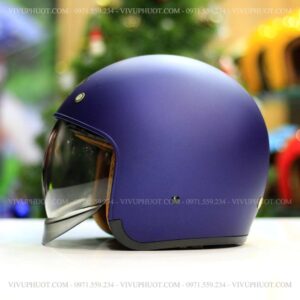 Mũ 3/4 Royal M139 Xanh Mực