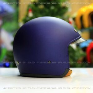 Mũ 3/4 Royal M139 Xanh Mực