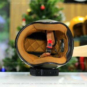 Mũ Bảo Hiểm 3/4 Royal M20C Xám Bóng