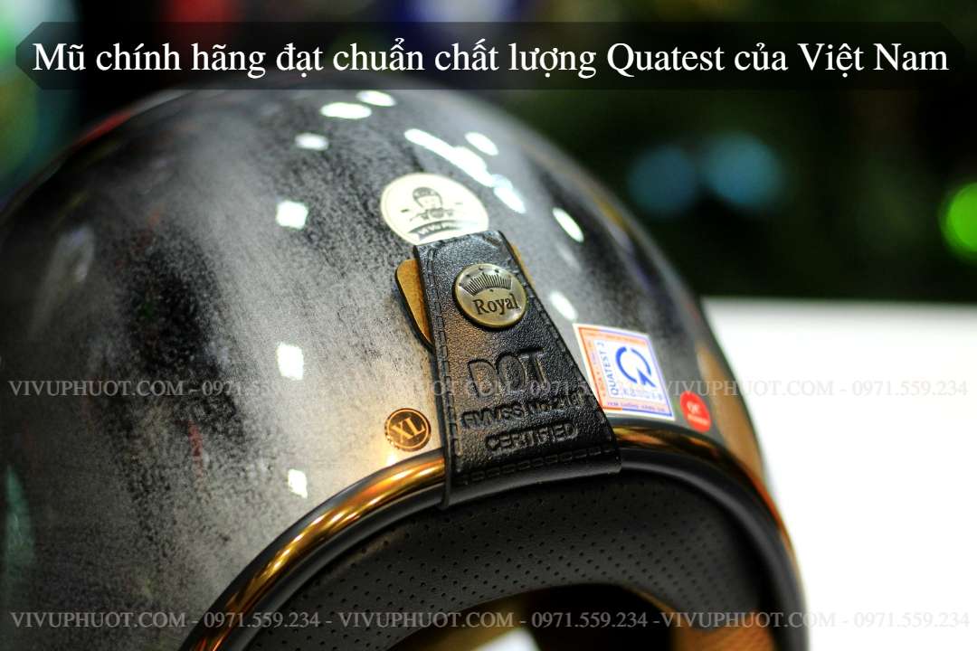 Mũ Bảo Hiểm 3/4 Royal M20C Xước Bóng