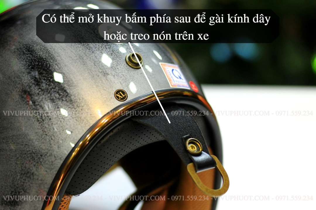 Mũ Bảo Hiểm 3/4 Royal M20C Xước Bóng