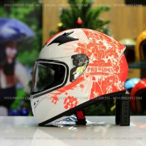 Mũ Fullface Yohe 978 Cam Xanh