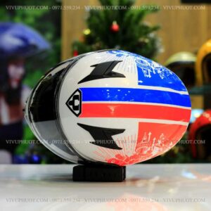 Mũ Fullface Yohe 978 Cam Xanh