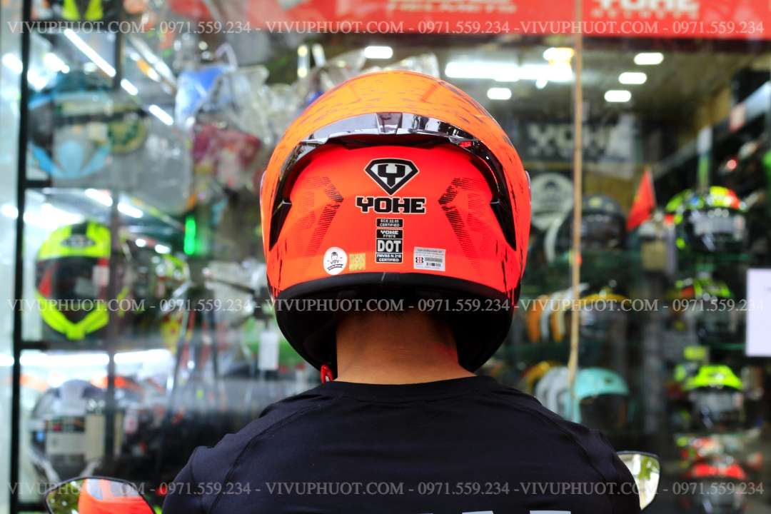 Mũ Fullface Yohe 978 Plus Cam Nhám