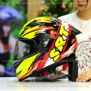 Mũ Fullface Yohe 978 Plus SRT Vàng