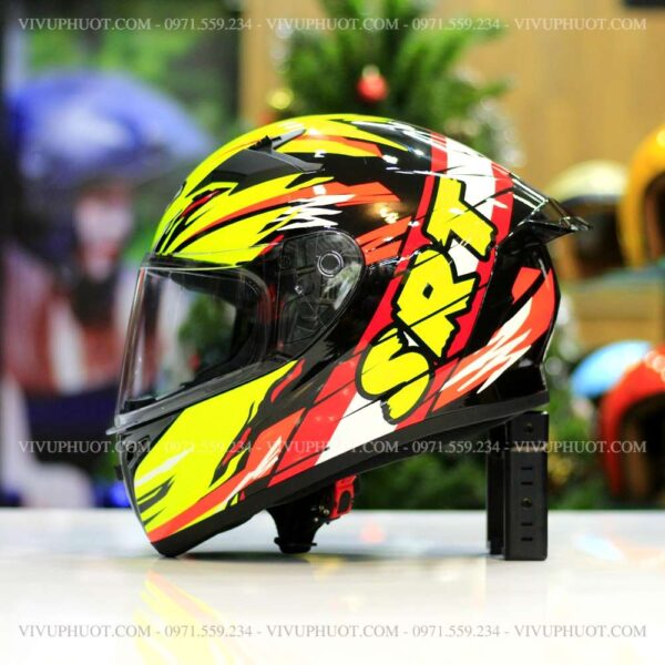 Mũ Fullface Yohe 978 Plus SRT Vàng
