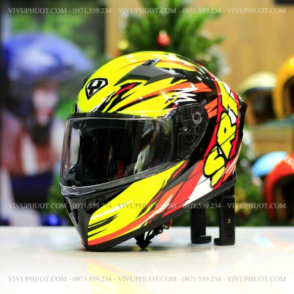 Mũ Fullface Yohe 978 Plus SRT Vàng