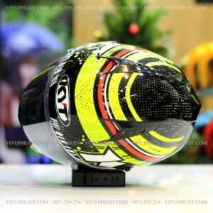 Mũ Fullface KYT NFR Energy Red Yellow