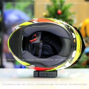 Mũ Fullface KYT NFR Energy Red Yellow