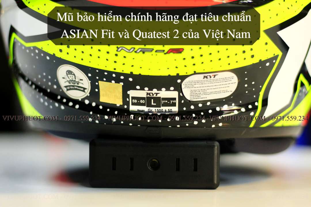 Mũ Fullface KYT NFR Energy Red Yellow