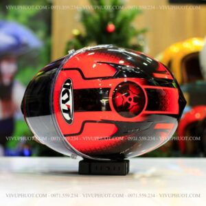 Mũ Fullface KYT NFR Hyperflou Red