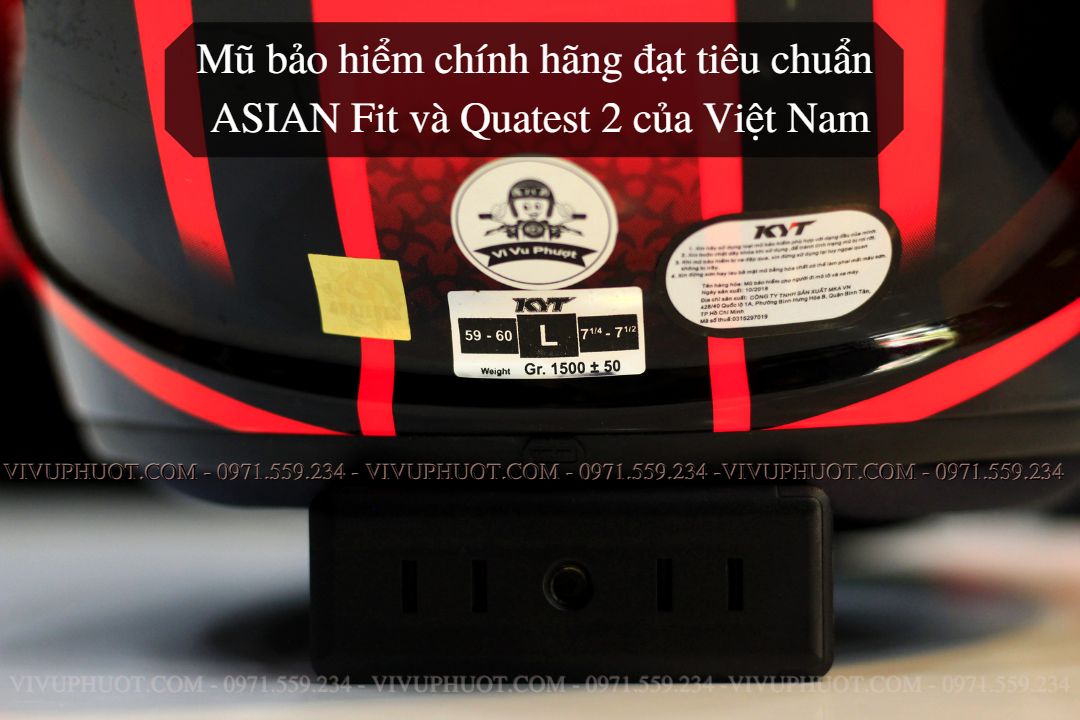 Mũ Fullface KYT NFR Hyperflou Red