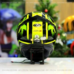 Mũ Fullface KYT NFR Hyperflou Yellow