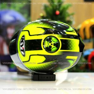 Mũ Fullface KYT NFR Hyperflou Yellow