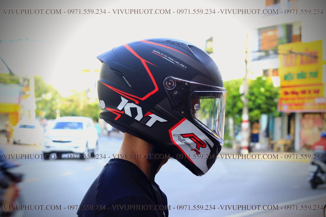 Mũ Fullface KYT NFR Track Matt Grey