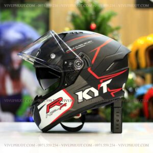 Mũ Fullface KYT NFR Track Matt Grey