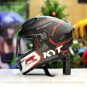 Mũ Fullface KYT NFR Track Matt Grey