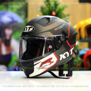 Mũ Fullface KYT NFR Track Matt Grey