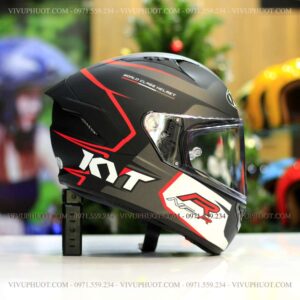 Mũ Fullface KYT NFR Track Matt Grey