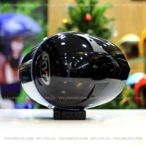 Mũ Fullface KYT TT Course Plain Đen Bóng
