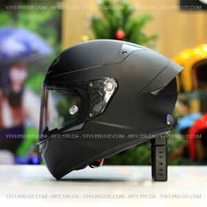 Mũ Fullface KYT TT Course Đen Nhám