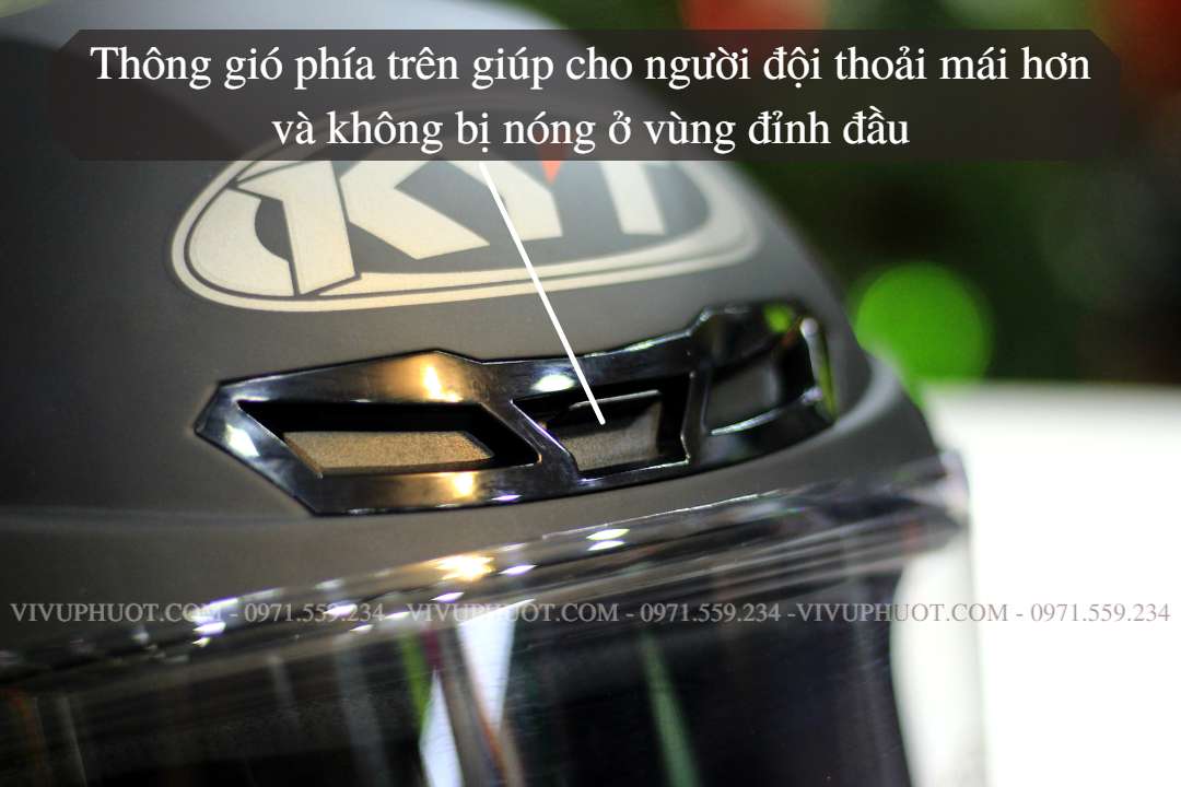 Mũ Fullface KYT TT Course Đen Nhám