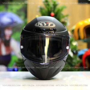 Mũ Fullface KYT TT Course Đen Nhám
