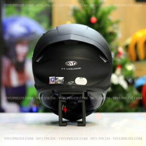 Mũ Fullface KYT TT Course Đen Nhám