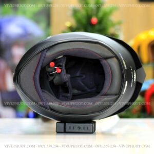 Mũ Fullface KYT TT Course Đen Nhám