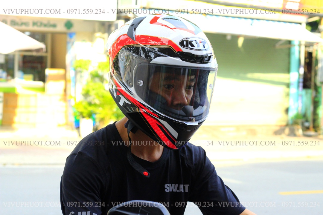 Mũ Fullface KYT TT Course Grand Prix