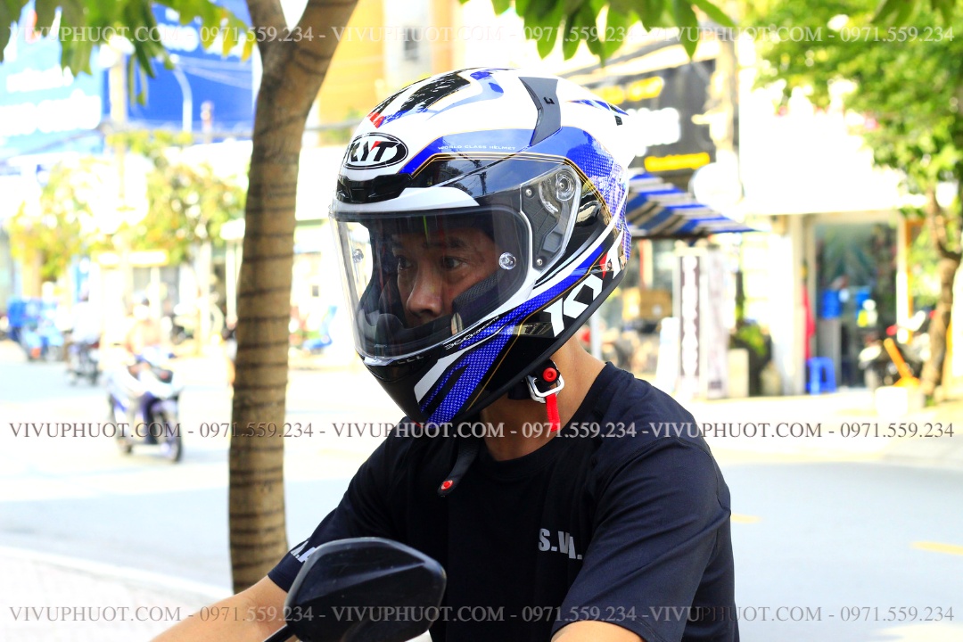 Mũ Fullface KYT TT Course Grand Prix